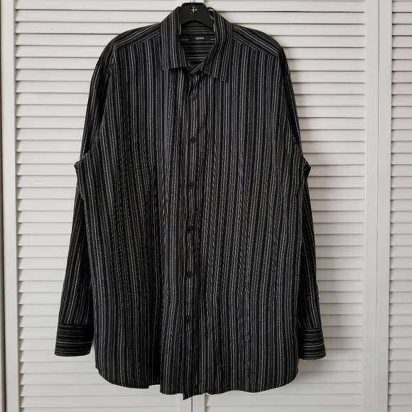 Alfani Other - ALFANI Men's black button down shirt XL
